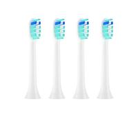 Cabezales, compatible con Philips, 4100 6500 6100 7500 | Cabezales de repuesto for cepillo dental eléctrico for series 5300 y 1100, uso diario(4PCS Cyan)