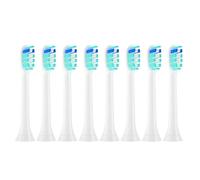 Cabezales, compatible con Philips, 4100 6500 6100 7500 | Cabezales de repuesto for cepillo dental eléctrico for series 5300 y 1100, uso diario(8PCS Cyan)