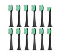 Cabezales, Compatible Con Xiaomi, X3Pro X3U X5 V1 | Para cepillo dental sónico; V2 X1; 8 cabezales de plástico para adultos(12 Pcs-01)