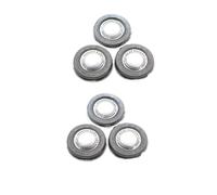 Cabezales de afeitado de repuesto, compatibles con Philips, HQ56 HQ55 HQ4 HQ3 Reflex Plus HQ6843 HQ300 HQ64 HQ916 Cuchillas de repuesto for afeitadora CloseCut(2set)