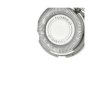 Cabezales de afeitado universales de acero inoxidable con soporte de montaje ABS, kit de repuesto, compatibles con Philips, PQ182, PQ183 y PQ206.