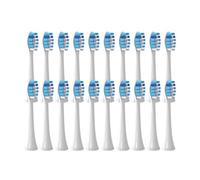 Cabezales de cepillo compatibles con puntas Boquillas suaves Empaquetado al vacío Serie Hx3/6/8/9 General(20pcs Blue)