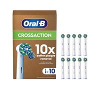 10x Original Oral-B Pro Crossaction Cabezas de Cepillo para Dientes