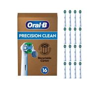 Cabezales de Cepillo de Dientes Oral-B Pro Precision Clean Blanco (16 Unidades)