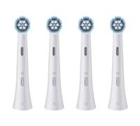 Oral-B iO - Cabezales originales de limpieza suave para encías sensibles, 4 unidades, color blanco