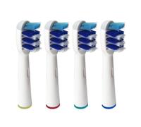Cabezales de cepillo de recambio para Oralb Tri-zone, genérico EB-30 cabezales de cepillo de dientes eléctrico para Braun Oralb, 4 unidades