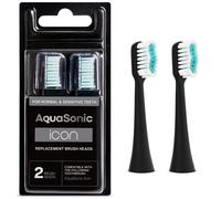 Cabezales de cepillo de reemplazo de cono aquasnico | Compatible con el cepillo de dientes del cono aquasnico | 2 cabezas de cepillo | para dient