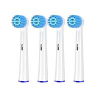 Cabezales De Cepillo De Repuesto De 4/12 Uds., Compatibles Con Cepillo De Dientes Eléctrico Oral-B Advance Power/Vitality Precision Clean/Pro Health/Triumph/3D Exce(4pcs 17S White)
