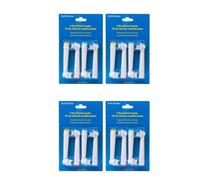 Cabezales De Cepillo De Repuesto De 4/8 Piezas, Compatibles Con Oral-B, Cepillo De Dientes Eléctrico Advance Power/Vitality Precision Clean/Pro Health/Triumph/3D Excel(16pcs)