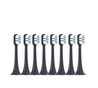 Cabezales De Cepillo De Repuesto De 8 Piezas, Compatibles Con Xiaomi, Compatibles Con Mijia, Cepillo De Dientes Eléctrico Sónico T700, Cerdas Dupont Con Tapas, Paquete Sellado(8 PCS white)