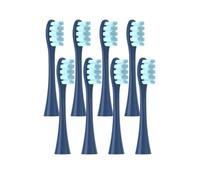 Cabezales de cepillo dental, compatible con Oclean, X PRO Elite Flow F1 | One, X, All Series, plástico, 8 piezas, adultos(8 pcs blue)