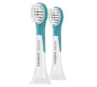 Philips Cabezales de cepillo dental For Kids HX6032/90 – Pack de 2 para niños a partir de 3 años