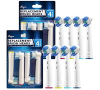 Cabezales de cepillo profesional sensibles con cerdas ultrafinas, compatibles con cepillo de dientes eléctrico Oralb Braun, estilo 8 Gum Pro, se adapta al Oral-B Kids Care etc.