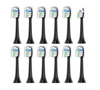 Cabezales de cepillo repuesto for X3Pro X3U X5 V1 V2 X1 | Cabezales de repuesto for la limpieza dental diaria(12 Pcs)