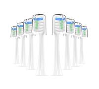 Cabezales de cepillo repuesto for X3Pro X3U X5 V1 V2 X1 | Cabezales de repuesto for la limpieza dental diaria(8 Pcs-2)