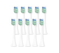 Cabezales de cepillo suaves, compatibles con PHILIPS, 4100 6100 6500 | Cabezales de repuesto para cepillo eléctrico adultos,compatibles series 4100 6100 6500 7500,fijación snap-on(10pcs)