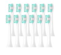 Cabezales de cepillo suaves, compatibles con PHILIPS, Sonicare | Cabezales de cepillo de dientes de repuesto for adultos, cabezal de cepillo de dientes de plástico(10pcs)