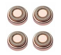 Cabezales De Cuchillas De Repuesto, Compatibles Con Flawless Gen 2, Depilación Con Acabado Antiguo, Cabezal De Cuchillas De Repuesto For Removedor De Vello Facial(Blade Head 4 pcs)