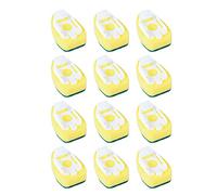 Cabezales de esponja de repuesto para varita de platos, cabezales de esponja, esponja de repuesto, fregadero de cocina, herramienta de lavavajillas verde