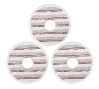 Cabezales de fregona giratorios de repuesto compatibles con mopa y cubo Vileda Spin and Clean, recambios de fregona de microfibra reutilizables y lavables con tira para limpieza de suelos