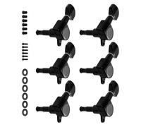 Cabezales De Máquina De Guitarra Clavijas de afinación de 2 pines para guitarra en línea cabezal de afinación de doble pin para guitarras Strat Telecaster e Ibanez.