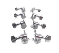 Cabezales De Máquina De Guitarra Clavijas de afinación de guitarra con bloqueo 1:18 clavijas de afinación cromadas para guitarras eléctricas opcionales 6R 6L 3L3R 4L4R(4L4R)