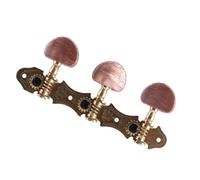 Cabezales De Máquina De Guitarra Clavijas de afinación para guitarra clásica izquierda y derecha clavijas de afinación 3L3R accesorios profesionales para guitarra color rojo y marrón
