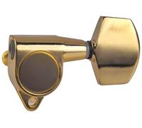 Cabezales de máquinas de Golden Gate F-2208 Deluxe para guitarra acústica 6 de oro individual