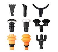 Cabezales de masajeador muscular - Cabezal masajeador reemplazable,9 Uds cabezas de masajeador muscular bola de masaje de accesorio de percusión para tejido blando, tejido profundo Yangguang