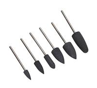 Cabezales de Reemplazo de Archivos de Uñas Eléctricos, Brocas de Uñas para Brote de Taladro de Uñas para Taladro de Uñas 6pcs de Tocadina de Uñas Arte de Uñas Manicura Manicura para Moler de Pulido