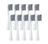 Cabezales De Repuesto Compatibles Con Cepillos De Dientes Sónicos Oclean Flow/X/X PRO/Z1/F1/One/Air 2/SE.(10 grey)