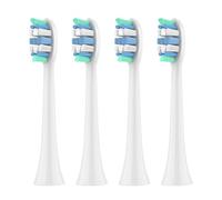 Cabezales de repuesto compatibles con cepillos dientes eléctricos Philips Sonicare 2100, 4100, 5100, 6100, 7300 y 9000(White-4 Pcs)
