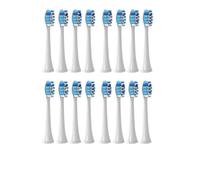 Cabezales De Repuesto Compatibles Con Cepillos Dientes Philips Sonicare Series HX3, HX6 Y HX9: HX3210, 3211, 6150, 6500, 6510, 6530, 9342 6730(16pcs P3)