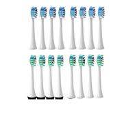 Cabezales De Repuesto Compatibles Con Cepillos Dientes Philips Sonicare Series HX3, HX6 Y HX9: HX3210, 3211, 6150, 6500, 6510, 6530, 9342 6730(8P2 8P3)
