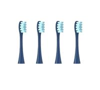 Cabezales de repuesto compatibles con Oclean Flow/X/X PRO/Z1/F1/One/Air 2/SE(4 Dark Blue)