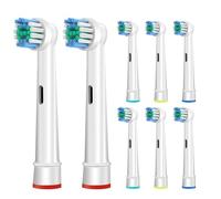 Cabezales de repuesto compatibles con OralB - Precision Cepillo de dientes para OralB Pro 2 / Vitality 100 / Genius X Cepillo de dientes eléctrico (8 unidades, limpieza precisa)
