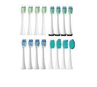 Cabezales de repuesto compatibles con Philips HX3, HX6, HX9, HX3210, 3211, 6150, 6500, 6510, 6530, 9342 y 6730(4colours)