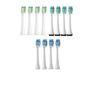 Cabezales de repuesto compatibles con Philips HX3, HX6, HX9, HX3210, 3211, 6150, 6500, 6510, 6530, 9342 y 6730(3colours)