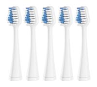 Cabezales de repuesto compatibles con Waterpik Complete Care 5.0/9.0. Cabezales de cepillo de dientes eléctrico con boquillas de cerdas suaves e higiénicas (5/10 unidades).(5pcs white)