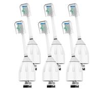 Cabezales de repuesto for cepillo de dientes, compatibles con el cabezal de cepillo eléctrico Philips de rosca serie E Xtreme Essence Elite Advance(6 Pcs)