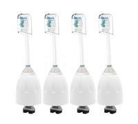Cabezales de repuesto for cepillo de dientes, compatibles con el cabezal de cepillo eléctrico Philips de rosca serie E Xtreme Essence Elite Advance(4 Pcs)