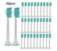 Cabezales De Repuesto For Cepillo De Dientes, Compatibles Con Philips, Cabezal De Cepillo Eléctrico 1100, 2100, 4100, 4300, 5100, 5300, 6100, 6500, Etc.(32pcs)