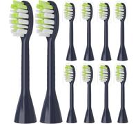 Cabezales De Repuesto For Cepillo De Dientes, Compatibles Con Philips, One Series Sonicare, Recargable, HY1200/06 BD1003/AZ, 10 Uds.(Navy Blue)