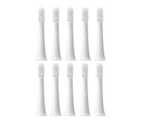 Cabezales De Repuesto For Cepillo De Dientes, Compatibles Con Xiaomi, Compatibles Con Mijia,T100 Mi Smart Electric, Repuesto De Cepillo De Dientes, 2 Colores(White 10pcs)