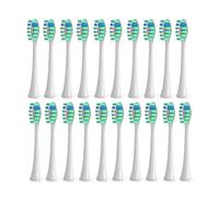 Cabezales de repuesto for cepillo de dientes eléctrico, 4-16 unidades, for proteger contra la placa.(16pcs Green)