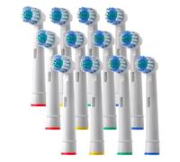 Cabezales De Repuesto For Cepillo De Dientes Eléctrico, Compatibles Con Limpieza Bucal, Básica, Cerdas De Boquilla For Cepillo De Dientes B D100 D25 D30 D32 4739 3709 3744(17A-8Pcs)