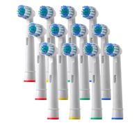 Cabezales De Repuesto For Cepillo De Dientes Eléctrico For Limpieza Bucal Básica, Boquilla For Cepillo De Dientes B, Cerdas D100 D25 D30 D32 4739 3709 3744(17A-12Pcs)