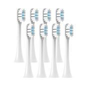 Cabezales de repuesto for cepillo de dientes eléctrico Mijia T301/T302/T501C(8 pcs white)