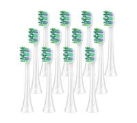 Cabezales De Repuesto For Cepillo De Dientes Eléctrico Philips Sonicare Optimal Plaque Control HX9023/65 HX9044 HX9054(12 Pcs)
