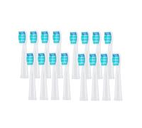 Cabezales De Repuesto For Cepillo De Dientes Eléctrico Seago Fairywill (3, 4, 8, 12 Y 16 Unidades)(16 Pcs white)